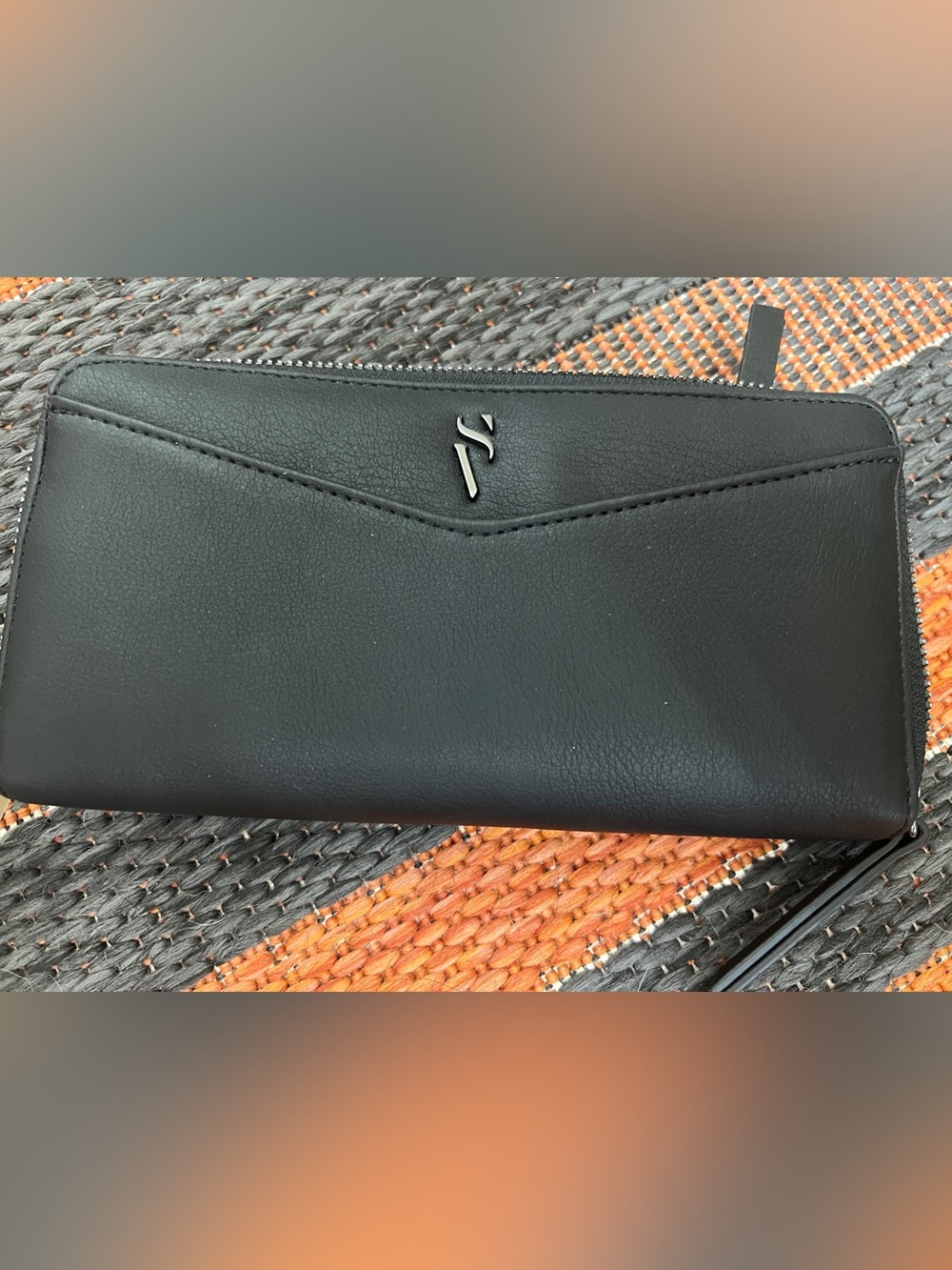 Simply Vera Wang Women's Black Signature Continental Wallet